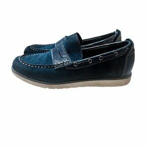 Boys’ Kenneth Cole New York Blue Suede Loafers